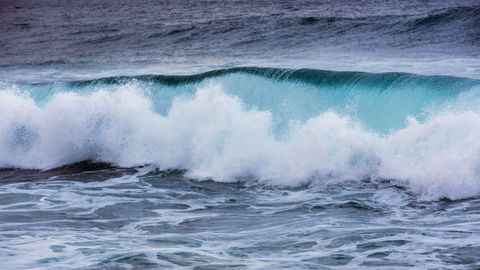 Temporal de mar en Malpica