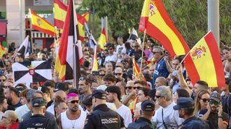 Noche de altercados en Ceuta