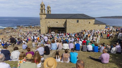 Imagen de la Romer�a da Barca de Mux�a celebrada en septiembre del 2022.