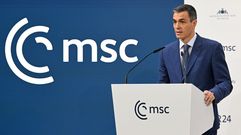 El presidente del Gobierno, el s�bado, en Munich