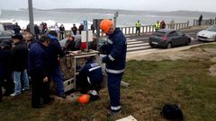 Arde a Virxe da Barca