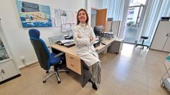La m�dica Coro S�nchez, jefa de servicio del centro de salud Virxe Peregrina de Pontevedra