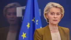 La presidenta de la Comisi�n Europea, Ursula von der Leyen.