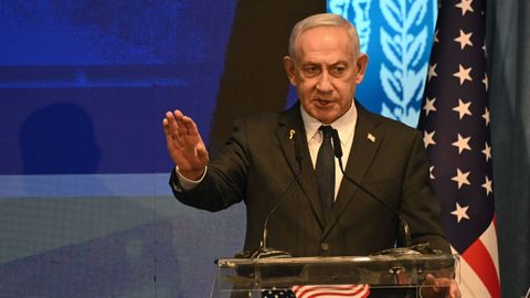 El primer ministro de Israel, Benjamin Netanyahu.