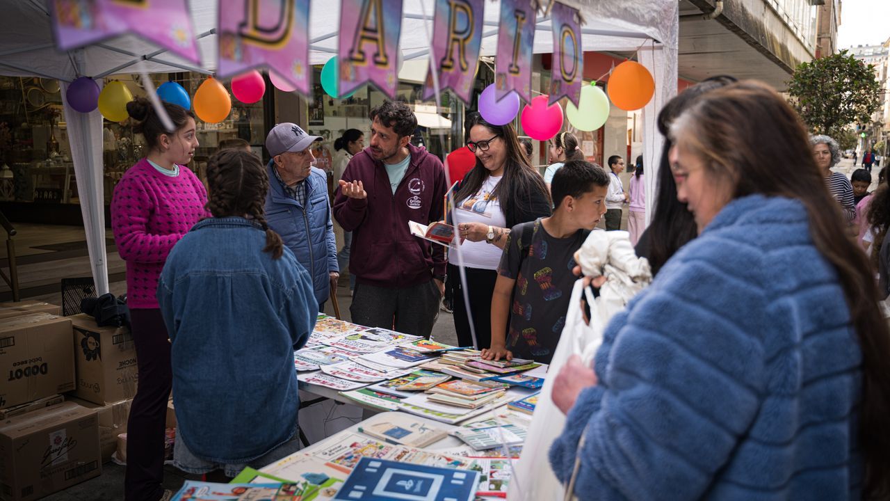 El CEIP O Grupo recaudó 656 paquetes de comida en su mercadillo solidario