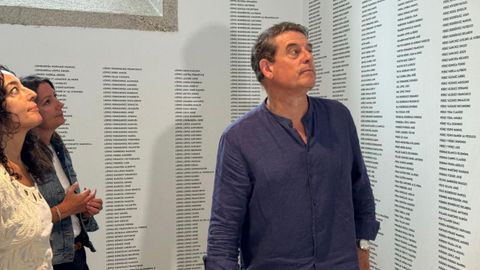 El secretario xeral del PSdeG, Jos� Ram�n G�mez Besteiro, en un acto en el Vello C�rcere (Lugo).