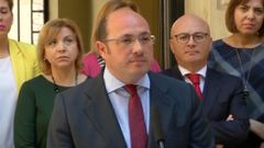 Pedro Antonio S�nchez presenta su dimisi�n