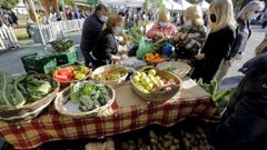 El Mercado Ecol�xico se estrena en la plaza de la Tolerancia, en A Coru�a