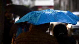 Imagen de archivo de una jornada lluviosa