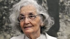 La poeta Josefina Garc�a-Marruz Bad�a (La Habana, 1923-2022).