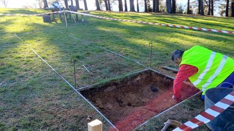 Excavaciones arqueol�gicas en el Monte Alto de Oviedo