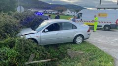 As� qued� uno de los dos veh�culos implicados en una colisi�n en Vilaframil