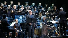 Vctor Manuel en el concierto que ofreci en Vigo el  pasado verano 