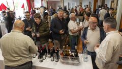 Participantes na cuarta Mostra Choiva Vi�os, na Casa dos Veci�os do Couto