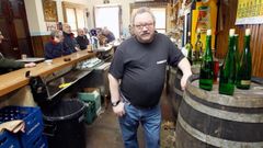 Luis �ngel Garc�a, propietario de la tasca Odilo, en el 2010