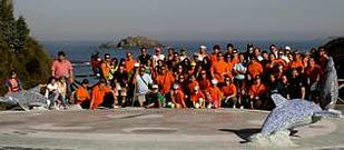 El club Corredoiras de Dorneda organiz� una gran jornada senderista por Oleiros