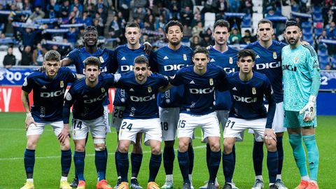 Alineacin del Oviedo ante el Granada