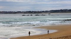 Imagen de archivo de la playa de O Vilar.