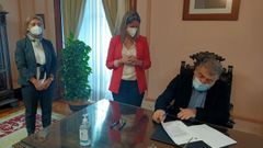 Toma de posesi�n do novo xefe de Medio Ambiente, Julio Torre