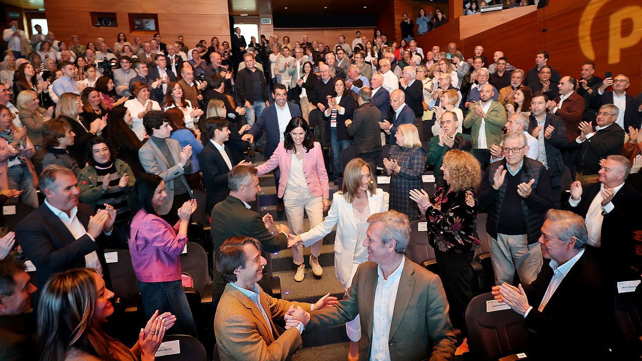 Rueda anima en Vigo al PPdeG a «pedalear» e «ir etapa por etapa» de cara a las elecciones municipales y generales: «Son optimista»