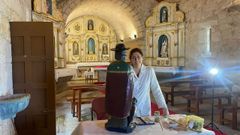 Aurora Terroso restaur� la imagen de San Roque