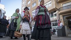 Imagen de la pasada edici�n de la Ruada do Traxe Galego Aires de Dorna, en Ribeira.