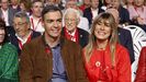 El presidente del Gobierno, Pedro Sánchez, y su mujer, Begoña Gómez, durante el 41 Congreso Federal del PSOE.