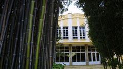 El balneario D�vila, de Caldas de Reis, con su ca�averal, es uno de los 15 centros de Galicia que participan en el programa �Benestar en Balnearios�