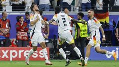 Niclas F�llkrug sali� en el tramo final del partido y se acab� convirtiendo en el h�roe.