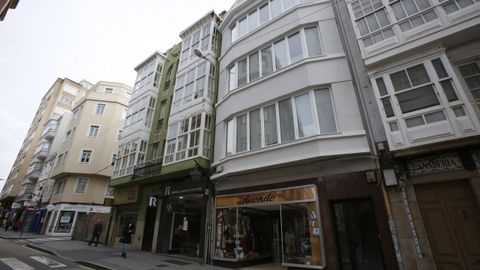 Calle de la Torre, en la que hay varios pisos de uso tur�stico