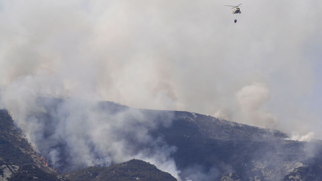 Cinco incendios forestales controlados y ninguno activo en Asturias ...