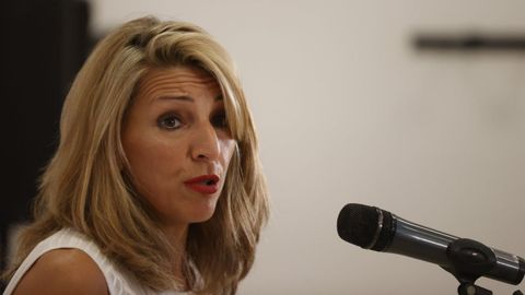 La vicepresidenta segunda del Gobierno, Yolanda D�az.
