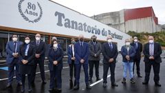 Inauguraci�n tanatorio do Barbanza en Ribeira