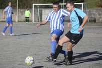 El Agualada gole� en su campo al Hosgr�n de Carballo. 