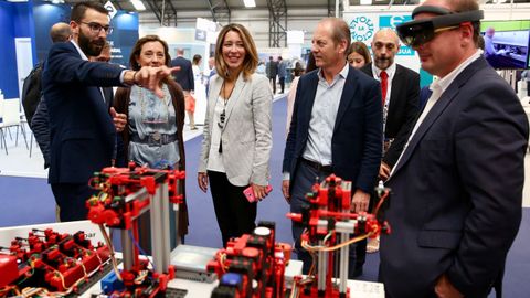 La Secretara de Estado de Comercio, Xiana Mndez visita Mindtech en Vigo