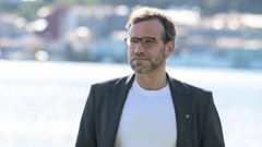 N�stor Sieira, candidato de Esquerda Unida en Boiro.