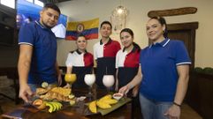 A finales de oto�o se inaugur� Mi Bodeg�n Latino en el n�mero 17 de la R�a Nova de Abaixo (al lado de la panader�a Forno de Compostela). Se trata de un negocio familiar empieza a hacerse conocido por sus propuesta gastron�mica, una combinaci�n de la tradici�n sudamericana y mediterr�nea: �Apenas la gente nos est� conociendo y todas las semanas vienen clientes nuevos�.