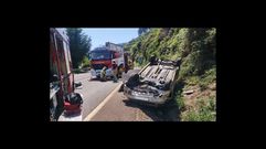 La v�ctima circulaba en su coche por el corredor entre Monforte y Chantada