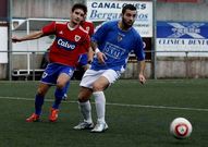 El Berganti�os sufri� para ganar este domingo al O Val (2-1).