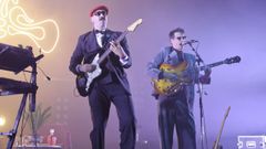 The Rapants, uno de los artistas que actuar� en el festival, durante�un concierto.