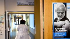 Personal sanitario de Vigo, en imagen de archivo