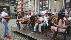 Fiesta de la m�sica en Vilagarc�a