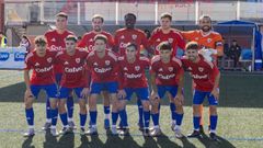Once inicial del Bergantios que se midi al Valladolid Promesas hace justo dos semanas.