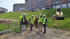 Primera fase de las obras del Palais