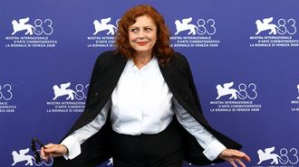 Susan Sarandon, en la reciente edici�n del Festival de Venecia