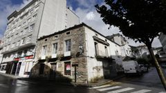 En imagen de archivo, fachada del antiguo restaurante Serra, de Viveiro, donde se celebraron durante medio siglo cientos de banquetes