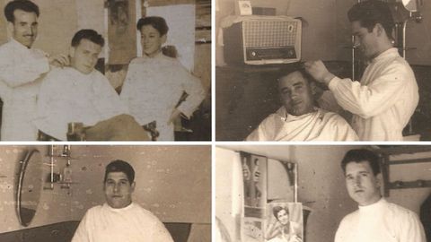 Barberos de la r�a de Ferrol.