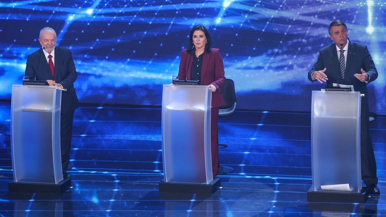 Bolsonaro y Lula chocan en el primer debate de las presidenciales ...