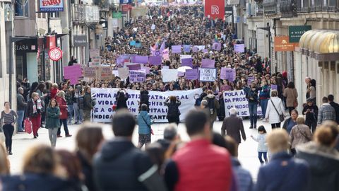 Manifestacin por el 8M en Vigo