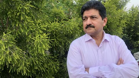 Hamid Mir, periodista que entrevist en varias ocasiones a Bin Laden